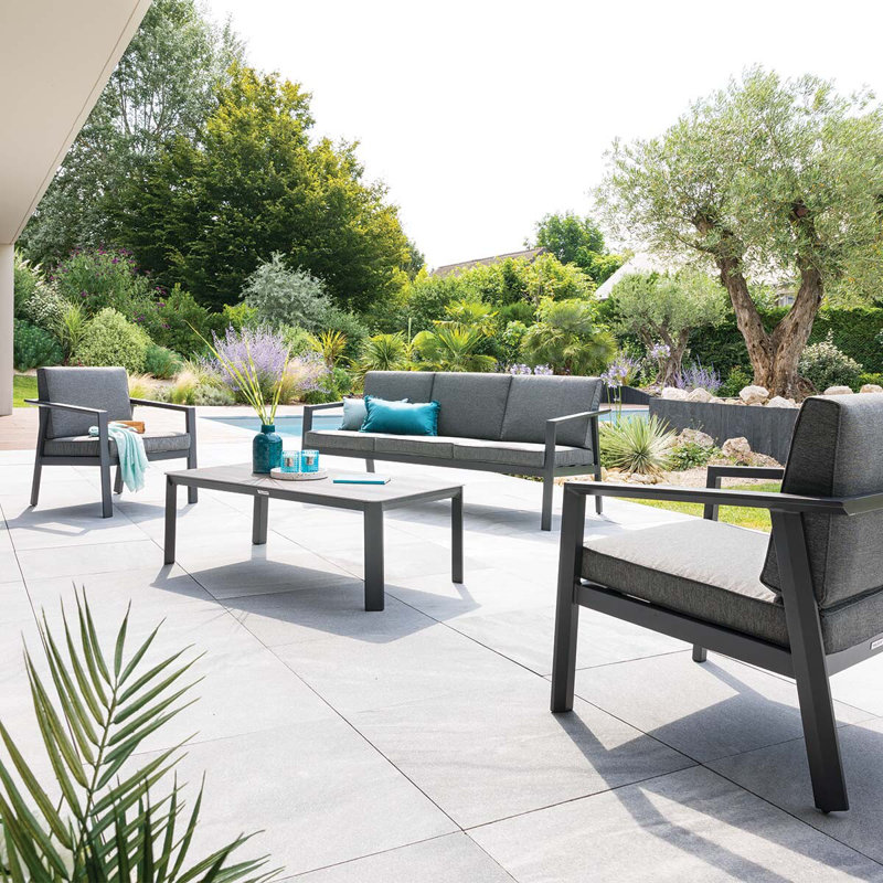 Fritzner Metal 5 - Person Seating Group