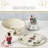 Spode – Christmas Tree – Christmas Tree Nutcracker Cheese Plate with Knife, Set of 2