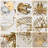 15-Light Adjustable Crystal Chandelier, Copper Finish – 3-Color Switchable, 22.8"-59.2" Height, Sloped-Ceiling Ready-90651676-90651672-90651675