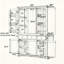 Garde-manger autoportant avec tablettes de porte et plateaux coulissants-721795176
