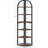 6 Tier Rustic Brown Corner Shelf