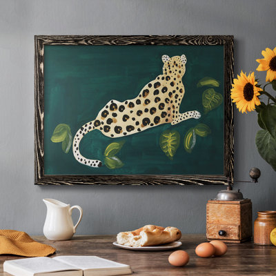 Lethargic Leopard I - reproduction de photo sur toile