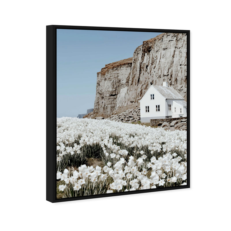 Coastal Homes II Print by Oliver Gal, 46" H x 37" W, Black Floater Frame