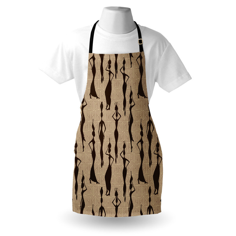 No Pattern Bib Apron