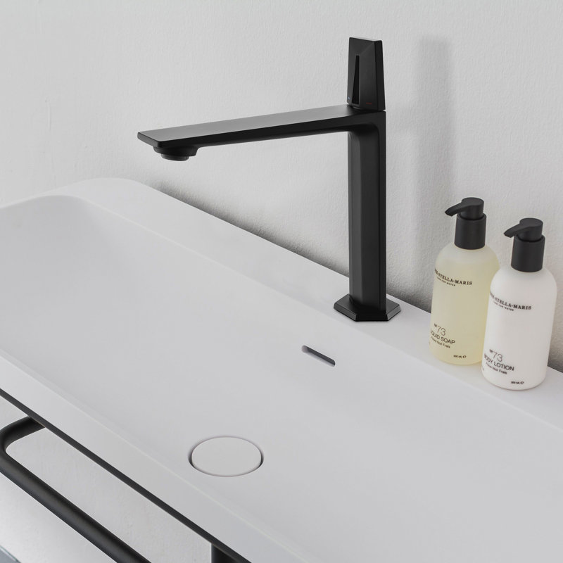Vessel Sink Faucet Single-handle Bathroom Faucet, Matte Black