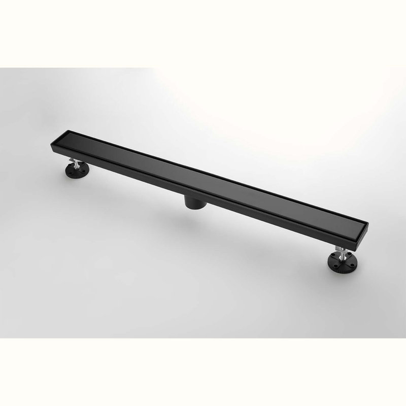 Grille linéaire de 36 po de largeur, Noir mat