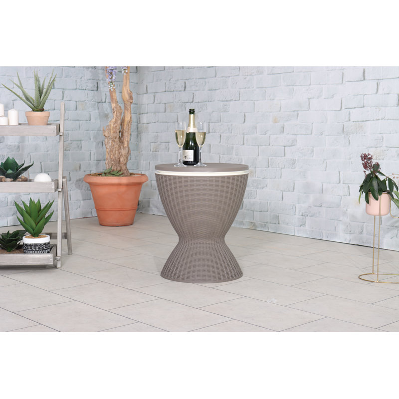 Faro Adjustable height ice bucket table