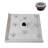 48 in. x 32 in. Corner Acrylic Shower Base in Glossy White With Center Drain, Drain Included-115227312