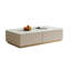 Table basse rectangulaire en pierre frittée-129878230-129878231