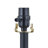 Lolley 57.5" Black Traditional Metal Floor Lamp and Table Lamp Set with Dimmable Lighting Floor Lamp