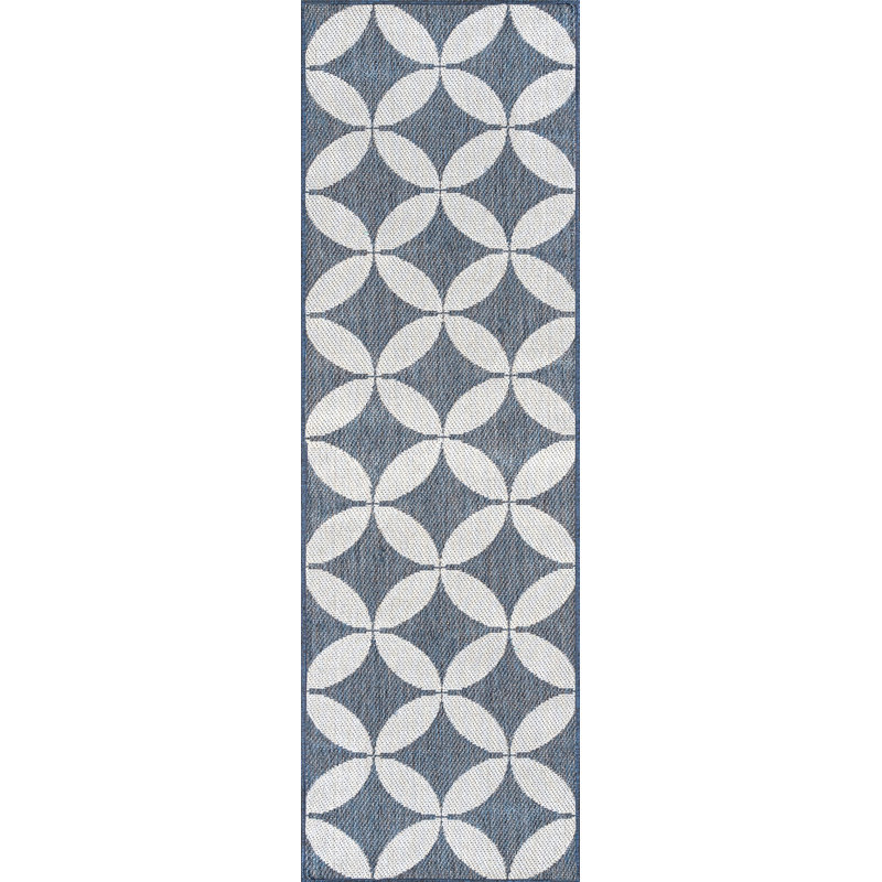 Tapis bleu Molinari, Tapis de couloir 2 pi 2 po x 7 pi 3 po