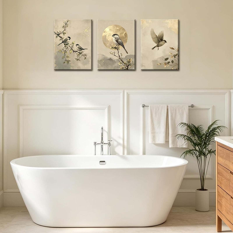 3 Piece Wrapped Canvas Wall Art