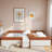 Upholstered Daybed Frame With Fence And Stairs-1581155098