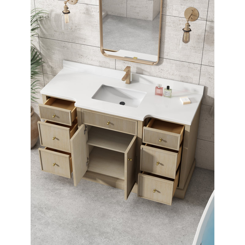 Meuble-lavabo de culture 55 "avec dosseret Maxbano