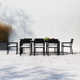 Eartha 134'' Rectangular 8 - Person Outdoor Dining Set with Cushions