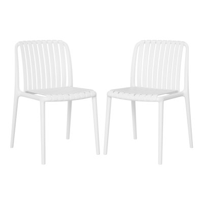 Outdoor Stacking Dining Side Chair