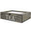 MyGift Wood Tea Box