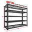 Rayonnage réglable en métal robuste Rikuto-124580367