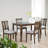 45.5" Retro Wooden Dining Table for 4, Solid Wood Legs, Easy Assembly, Kitchen, Living Room, Restaurant (Chairs Not Included)-26618737