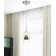 Lambdin 1 - Light Silver LED Single Pendant