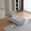 Canapé-fauteuil, compact moderne pour les petits espaces, dortoir de salon Vert clair | Velours côtelé