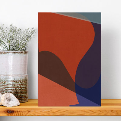 Art mural minimaliste contemporain continu