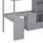 Loft Bed With L-Shaped Desk And Drawers, Cabinet And Storage Staircase-1868214521