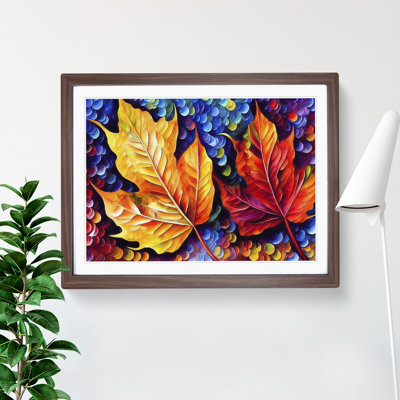Glimmering Leaf Vol.1 - Framed Print