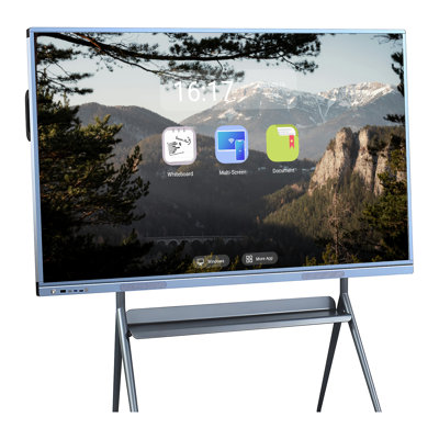 JYXCN Smart Board 75 Inch, Transform Your Classroom & Office! Touch Screen All-in-One Interactive Whiteboard with Dual System & Cloud Sharing For Educ