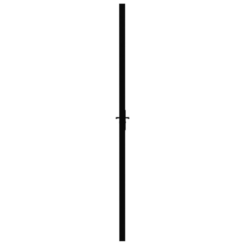 Porte en métal et en verre, 29,9 po x 79,3 po
