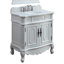 Ensemble de meuble-lavabo simple 34 "avec miroir Aticus-779360987