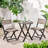 HILLSIDE BISTRO SET,2 Chairs+1 Table