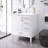 30" Modern Traditional Freestanding Bathroom Vanity Cabinet With Ceramic Basin-552283574