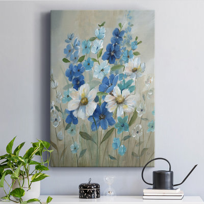 " Blue Garden II " Painting Print