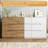 Dresser for Bedroom with 9 Drawers, 60” Wide Dresser for Storage and Organization, Modern Storage Cabinets & Chest of Drawers for Living Room, Closet, Hallway, Entryway, Office, Natural-1184388071