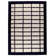 Tapis blanc / gris anthracite Makhi