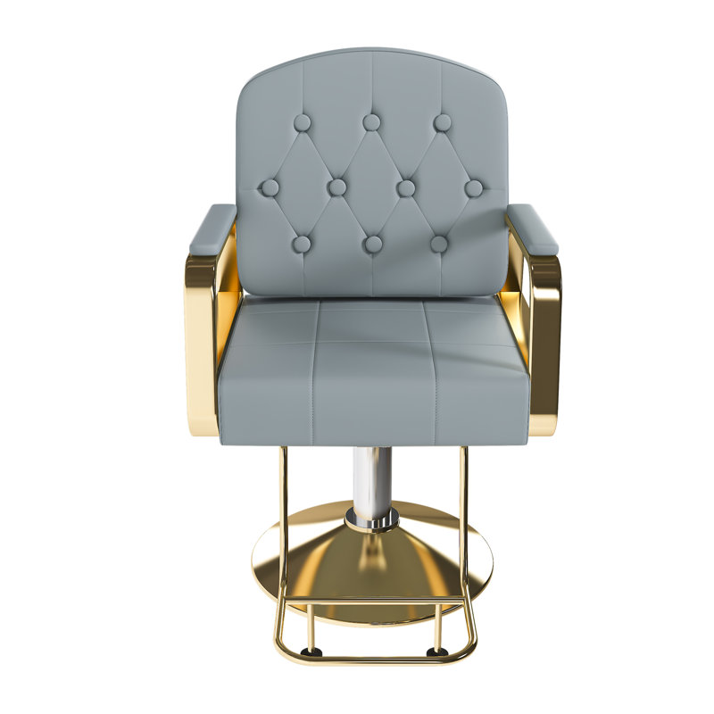 Hydraulic Salon Chair 360° Swivel (Single Pack), Blue