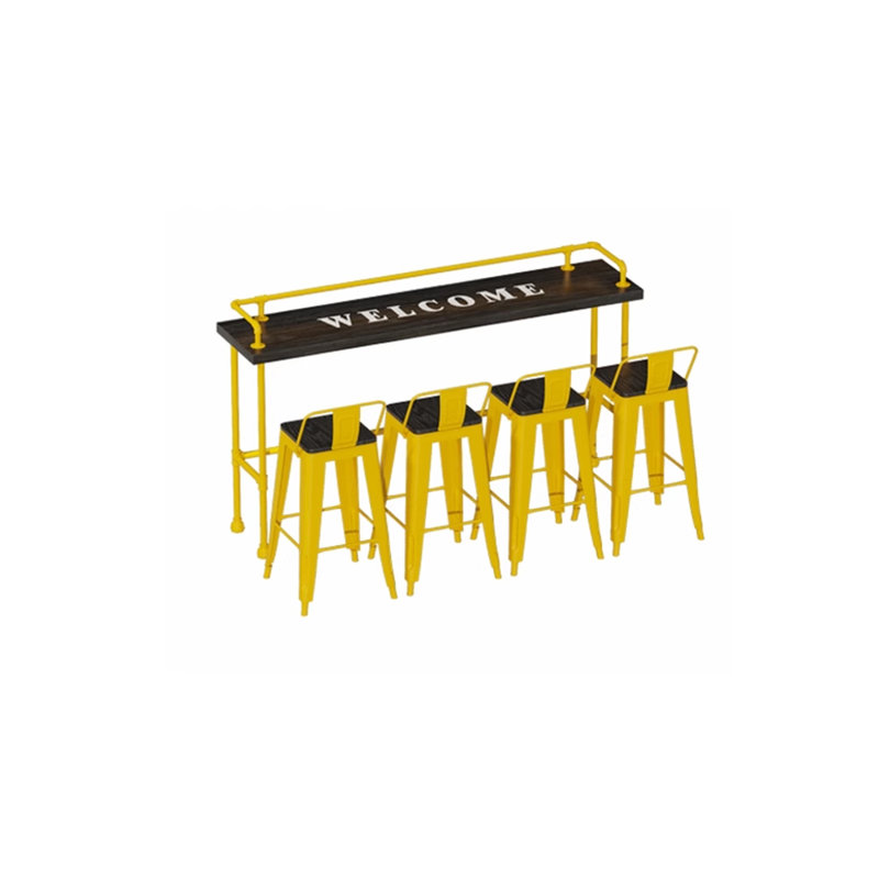 Ensemble de salle à manger rectangulaire Katleen, H 45,3 po x L 78,8 po x l 17,8 po