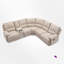 Canapé modulaire rembourré 3 pièces Homaira