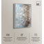 Cerulean Shore Canvas Elegant Gold Abstract par Art Remedy-105593729-105593734