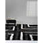Hand Tufted Shag Polyester Eco-Friendly Area Rugs - Rectangle, Black Beige Colour, Geometric Modern Design, High Pile Thick Handmade Anti Skid Area Rugs for Living Room, Bed Room-867680967