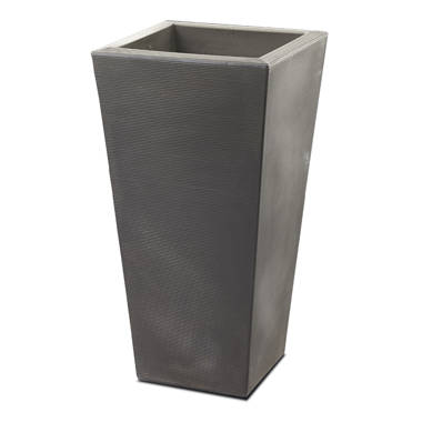 Campania 94-720-8901 Bradford XL Planter - Stone Grey Lite