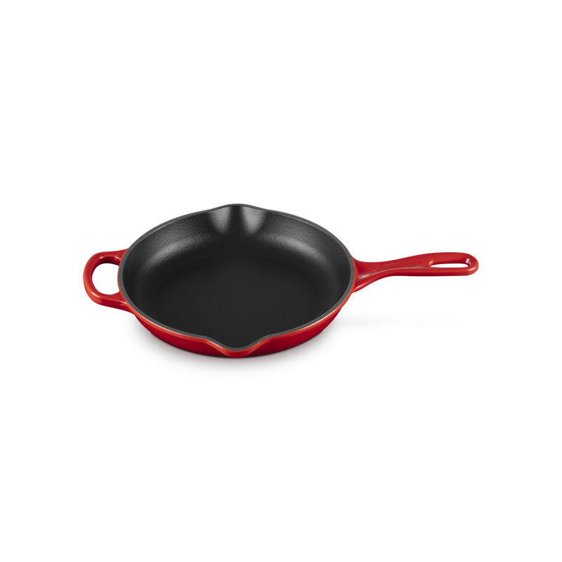 Le Creuset Enameled Cast Iron Skillet, Cerise