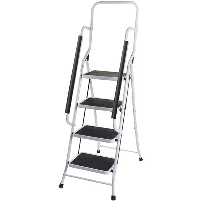 4 - Step Steel Folding Step Ladder