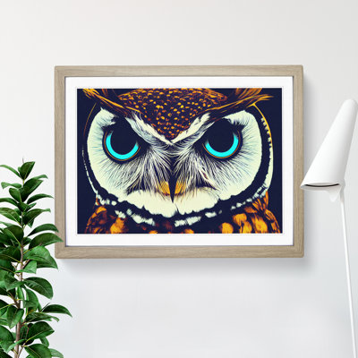 Cracking Owl - Single Picture Frame Print