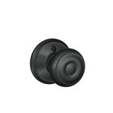 Georgian Single Dummy Door Knob with Rosette