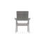 Chaise de café empilable en polymère de qualité marine Leeward Sling-98358879-98358903
