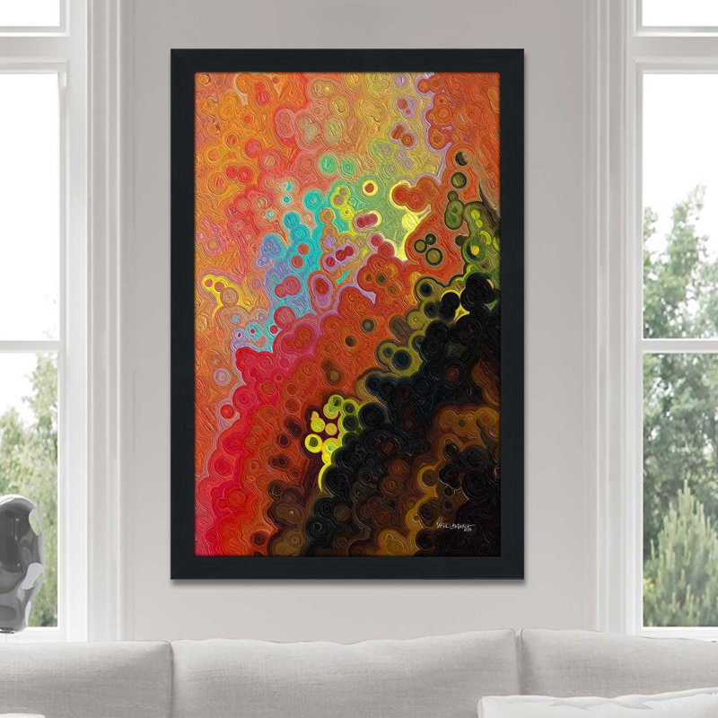 «Jesus Christ The Truth, John 1/14» par Mark Lawrence, reproduction d'art, H 27,5 po x l 21,5 po x P 0,75 po, Cadre espresso