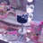 Hello Kitty LED Handheld Mirror, Makeup Vanity Mirror with Standing Base and Adjustable Brightness