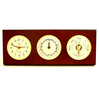 Calkins Maritime & Weather Wall Clock